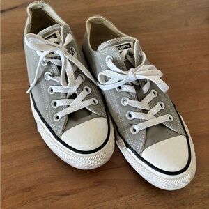 Converse Classic Gray Canvas Sneakers